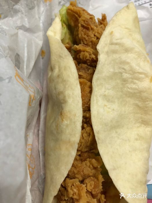 华莱士(浦东南路店-辣味鸡肉卷图片-上海美食-大众点评网