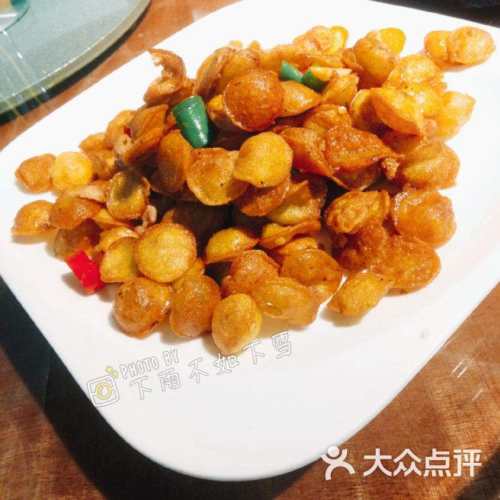 小炒绿豆饼