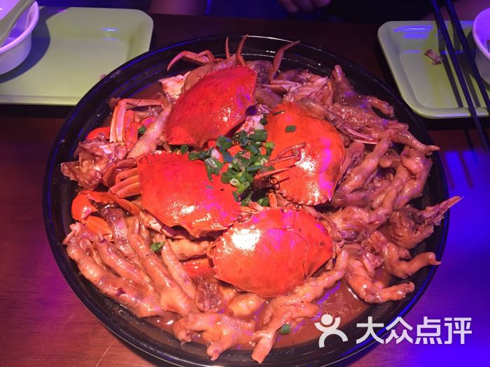 鬼脚蟹肉蟹煲(西城广场购物中心店-图片-杭州美食-大众点评网