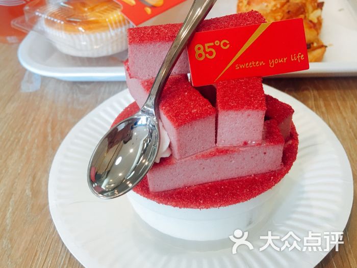 85度C:最近偏爱他家的小蛋糕,小西点也.济南美