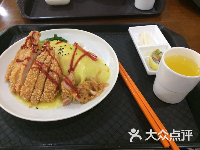 鸡排蛋包饭