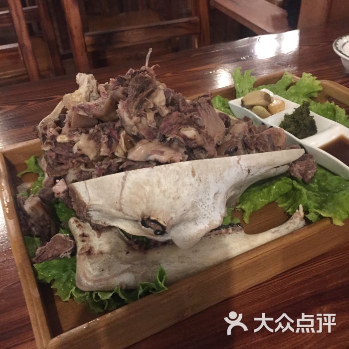蒜香羊头