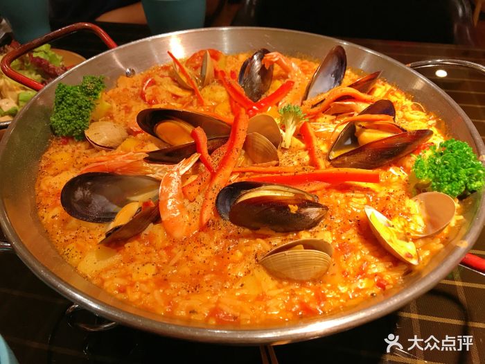 意大利香浓红烩海鲜饭