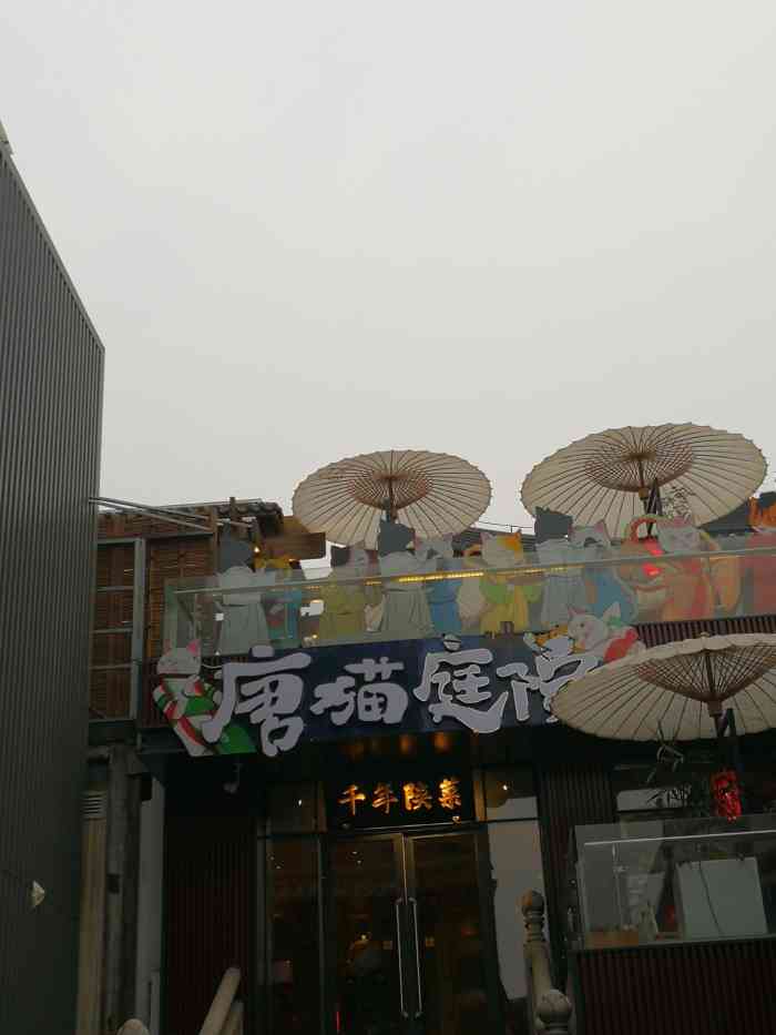 唐猫庭院·千年陕菜(大唐不夜城店)-"今天的大雁塔真是漂亮,干净而