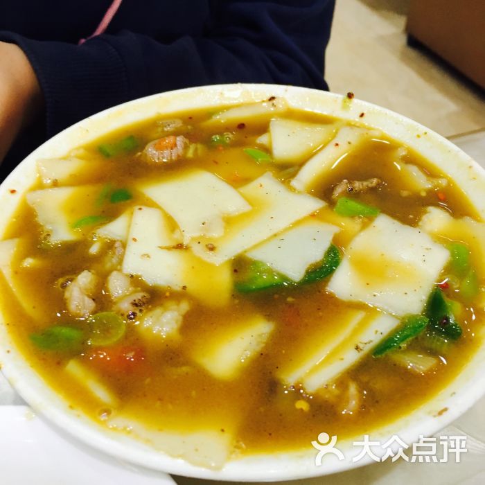 酸汤面片