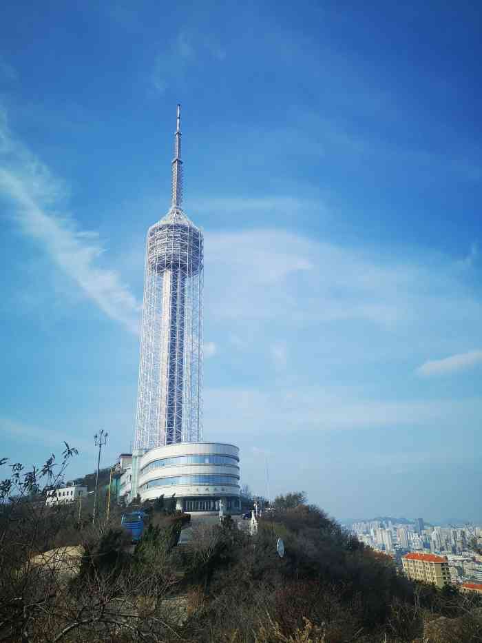 电视塔山-"大连游,第三天上午来到劳动公园,乘坐富斯.