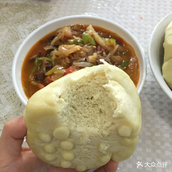 苏来曼拌面王馍馍菜图片 - 第1张