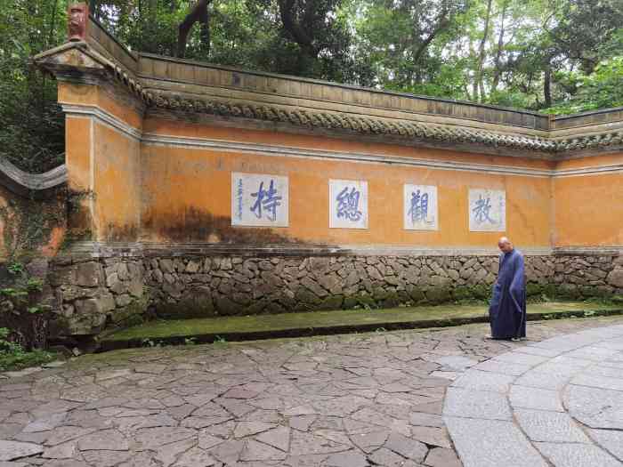 天台县国清寺景区-检票处-"初秋的国清寺,安宁清静,拍