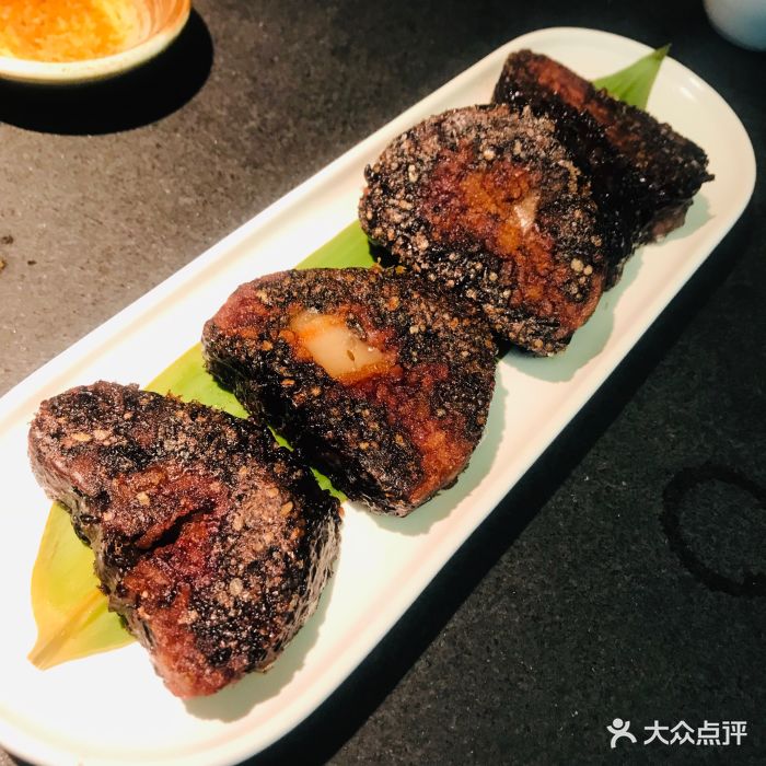 南宁水街黑米粽