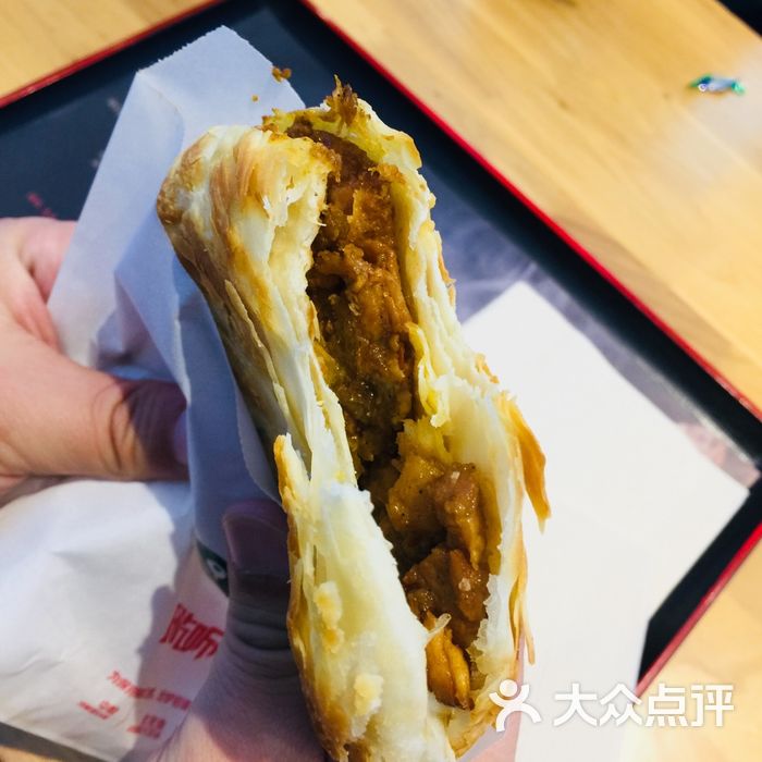 西少爷肉夹馍剔骨藤椒鸡肉夹馍图片-北京小吃快餐