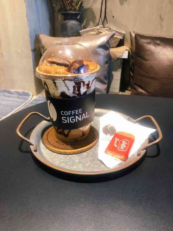 熙阁咖啡 coffee signal-"[薄荷]环境:铺面虽小,装修