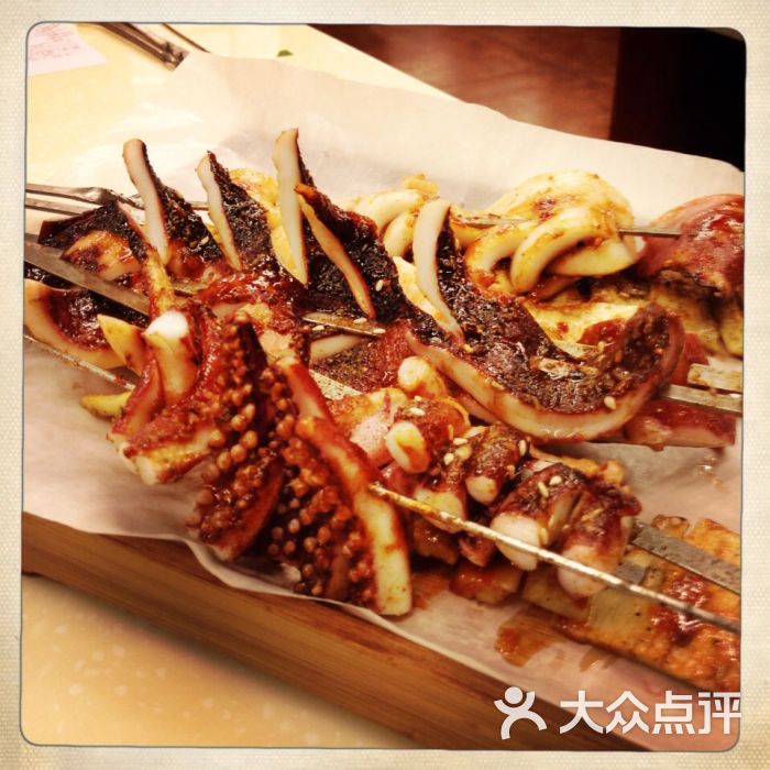 烤鱿鱼