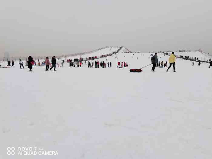 阅海公园滑雪场-"摔惨了反正 但是又有什么关系呢 呀.