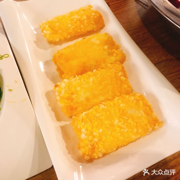 姜太公锅物料理音乐餐厅(莱山上市里店)雪花芒果酥图片 第5张