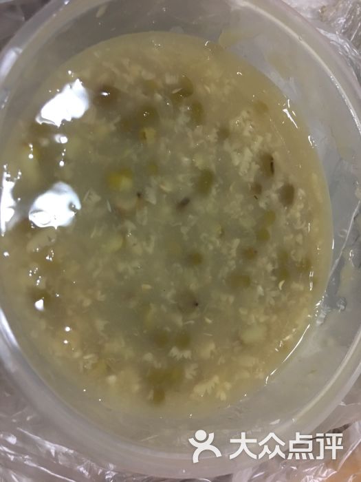荷叶绿豆粥