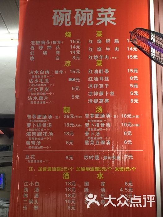 龚氏碗碗菜(巴国城店)菜单图片 第13张