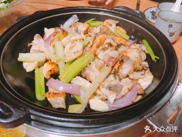 谭厨中山传家菜(kk one店)姜茸砂锅焗脆肉鲩图片 第89张