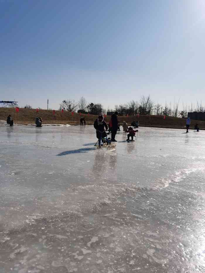 城市绿心森林公园冰雪嘉年华-"在通州城市绿心公园内