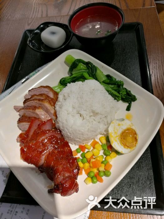 烧腊双拼饭