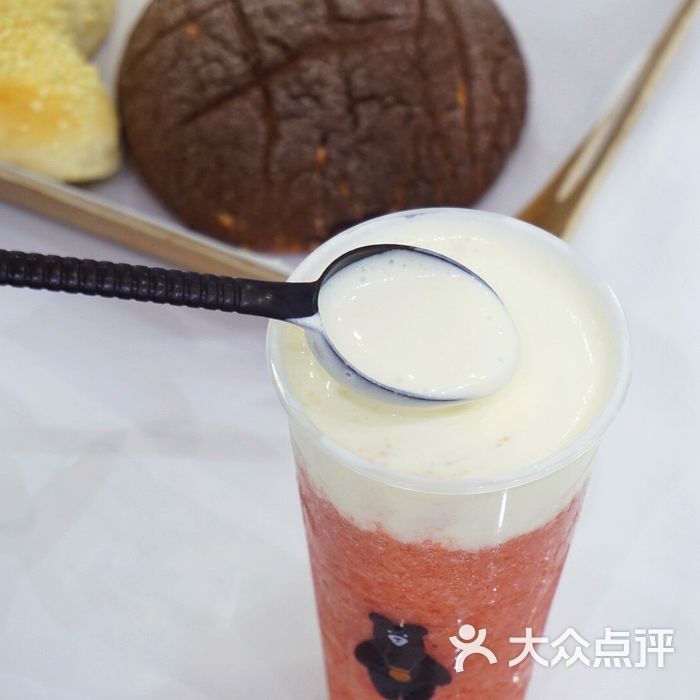bibi bear 哔哔熊西瓜芝芝图片-北京饮品-大众点评网