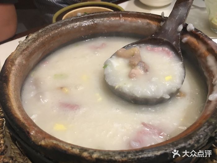 火齐潮汕砂锅粥(鼓楼二店)窝蛋牛肉清远鸡粥图片 - 第415张