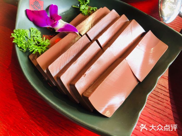 谭鸭血老火锅(学府店)-谭公鸭血-菜-谭公鸭血图片