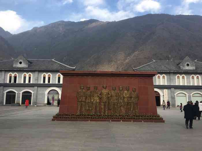 磨西会议旧址-"飞夺泸定桥,书本上学过都知道.可飞夺.
