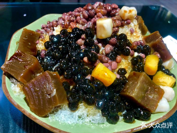 黑糖粉粿冰