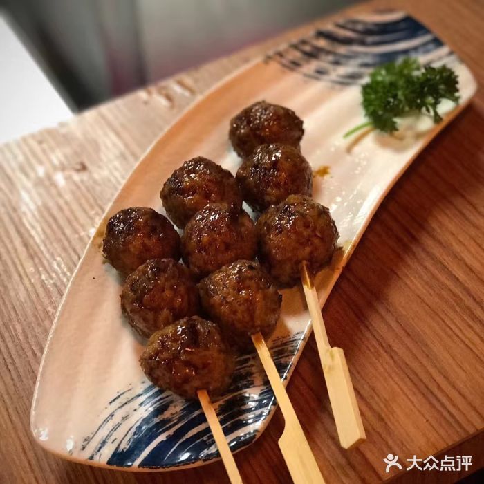 福丸屋·日式居酒屋(八方汇店)烤鸡肉丸图片 第2217张