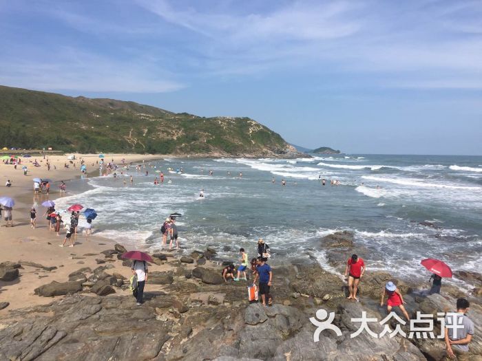 盐洲岛湾仔南海湾沙滩图片 - 第11张
