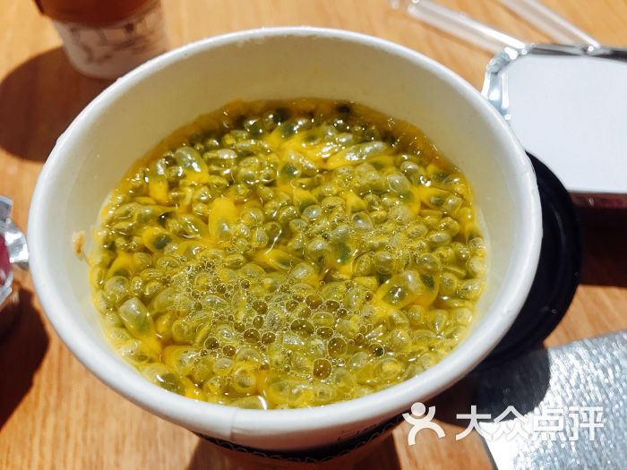 投以木瓜:百香果橙子梨汁挺好喝的 但.北京美食