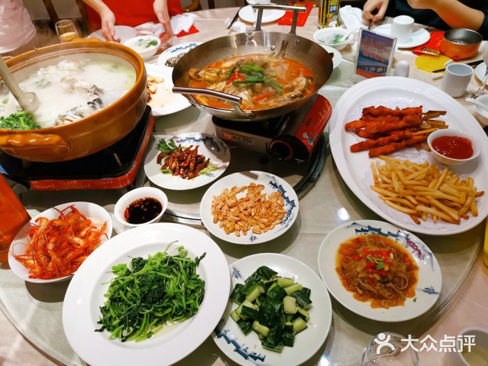 千岛湖鱼味馆(十字街总店)时蔬图片