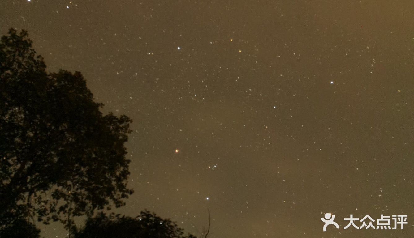 回老家拍到的北斗七星和银河