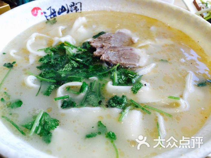 海山闹菌香烩面(徐府街店)-羊肉菌汤烩面图片-开封