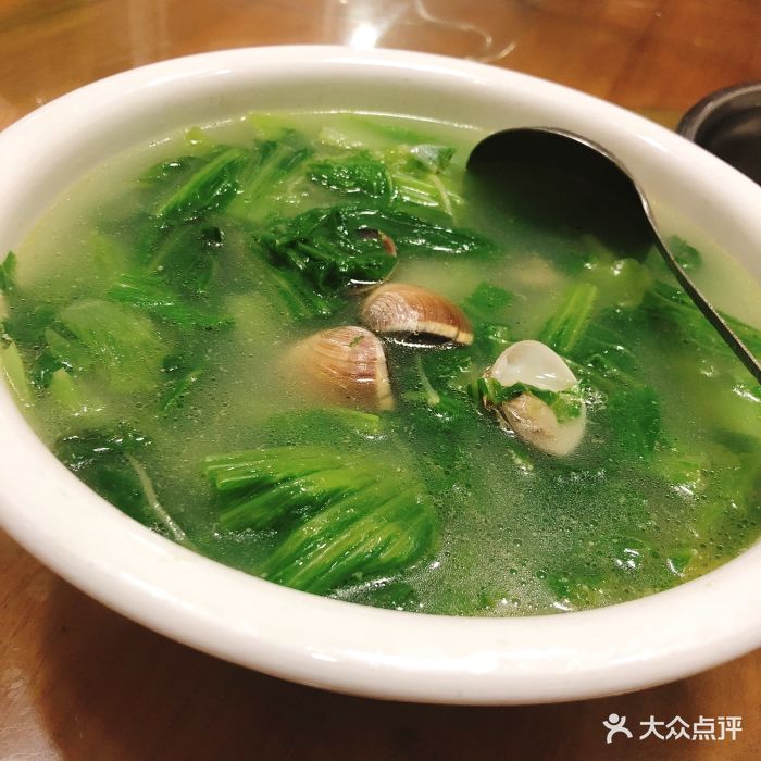 象桐饭店-车螺芥菜汤图片-象州县美食-大众点评网