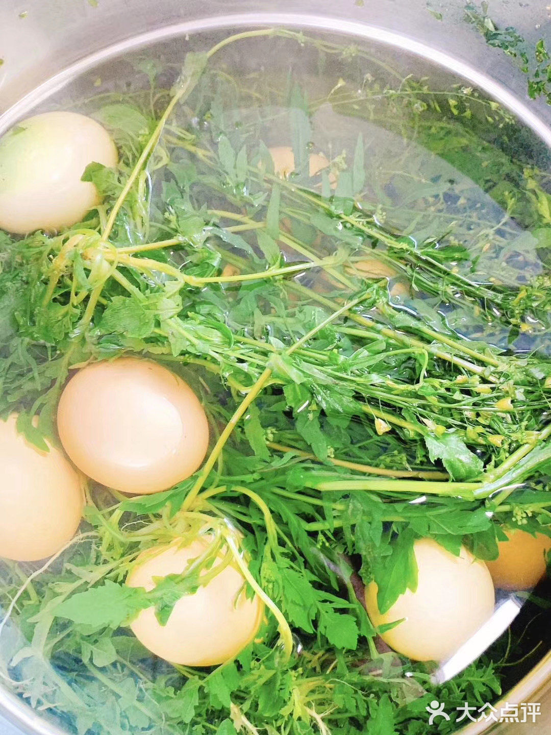 地菜煮鸡蛋