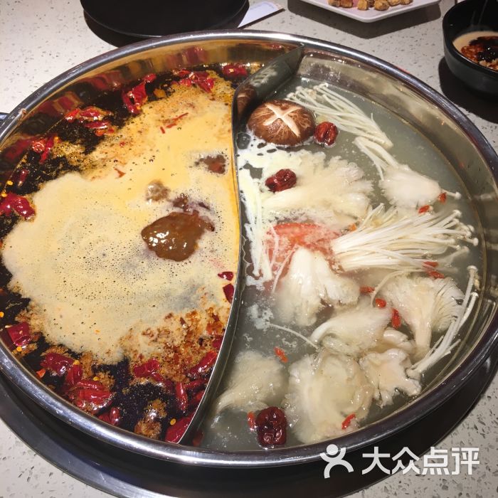 重庆熬家鲜菜火锅鸳鸯锅图片 第127张