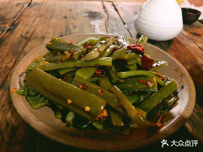 梯坎儿小酒馆(建新东路店)辣子海白菜图片 - 第7张
