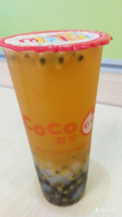 coco都可(台东一店)鲜百香果双响炮图片 - 第270张