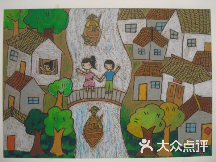 中华艺术宫周赛妮·儿童画《我的家乡》图片 - 第0张
