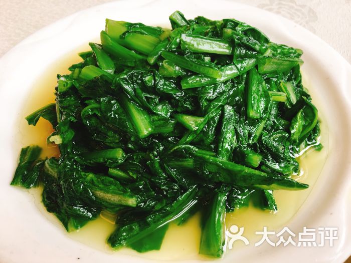 清炒油麦菜