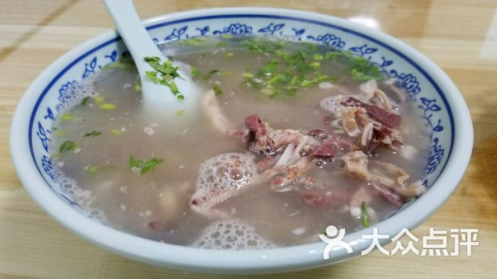 辽西特色烧饼羊汤大碗羊杂汤图片 - 第4张