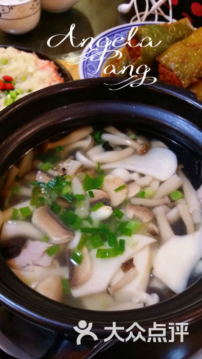 菌菇莴苣肉片汤