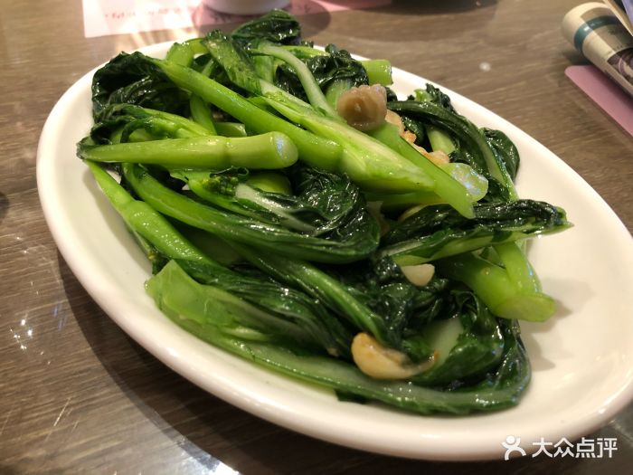大咀港式茶餐厅(临沂百联店)猪油炒青菜图片 - 第1211张