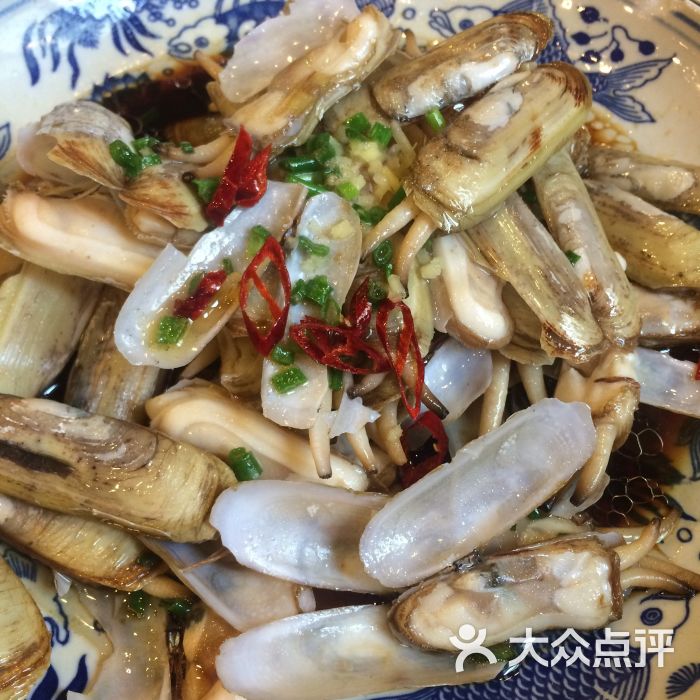 葱油蛏子