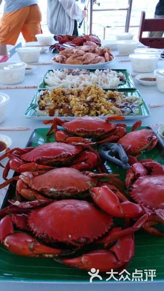 森泰旅游休闲海钓的新鲜的海鲜大餐!图片 第3张