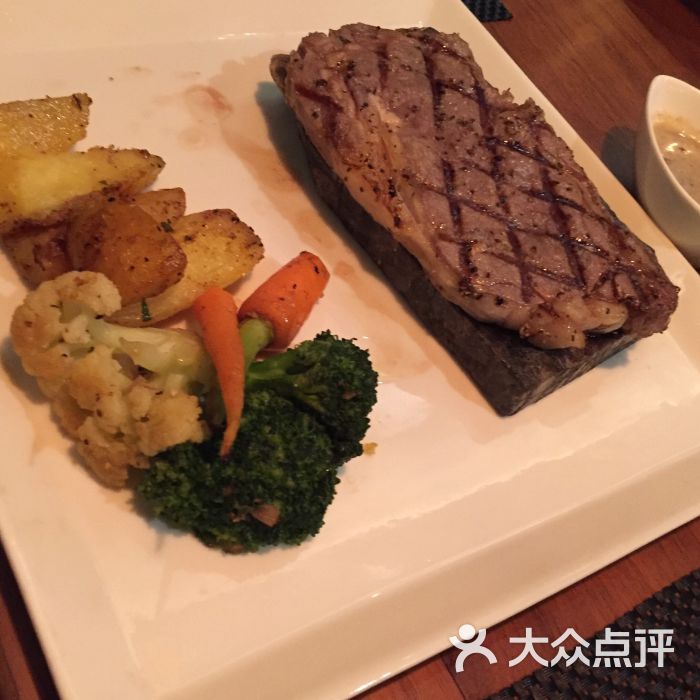 黑桃餐厅-盐岩西冷牛排图片-杭州美食