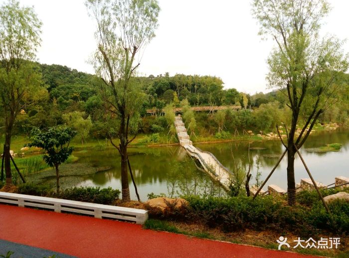 尖山湖公园图片