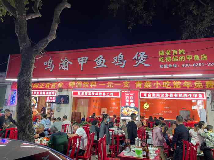 鸣渝甲鱼鸡煲(虎门九门寨店"总体来说,算上中游水平,因为是新店进去