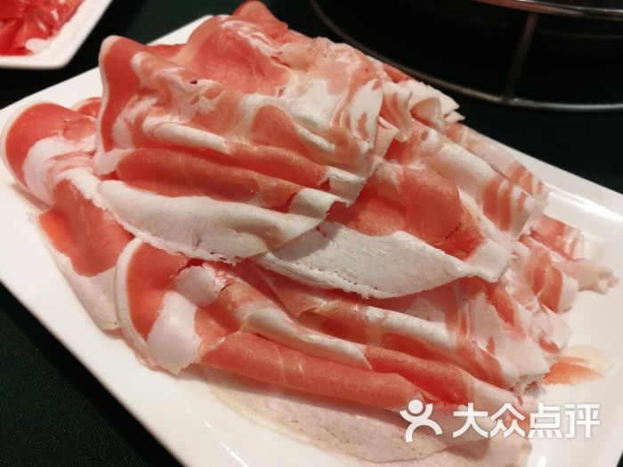 阳坊大都涮羊肉(大都总店)招牌羊肉片图片 - 第4张